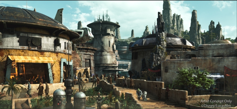 Black Spire Outpost inside Star Wars: Galaxy's Edge